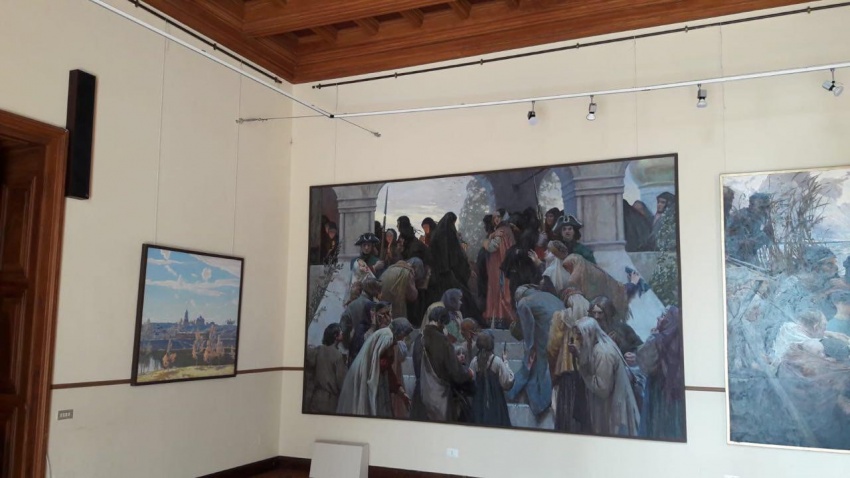 Открытие выставки в Санремо